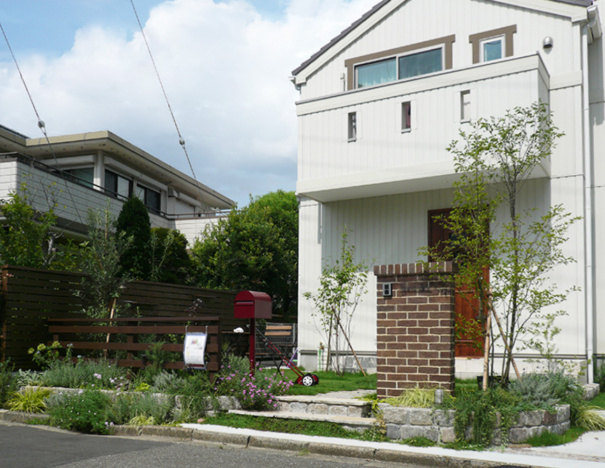 ザシーズン港北 青葉区でお庭の見学会